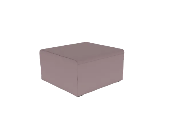 Pouf B Free - 80 x 75 cm - textile enduit