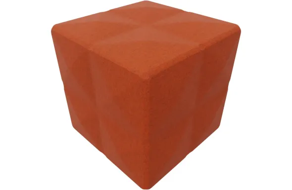 Pouf Buzzi Cube 3D - tissu -