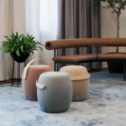 Pouf Carry On - tissu