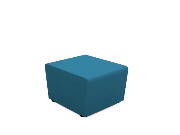 Pouf Mendi - textile enduit grainé