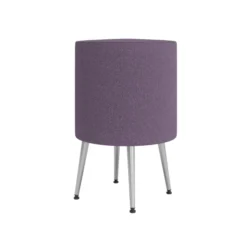 Pouf Modul@ Ø 45 x h. 69 cm - tissu D - pieds métal