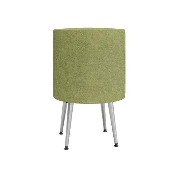 Pouf Modul@ Ø 45 x h. 69 cm - tissu N - pieds métal