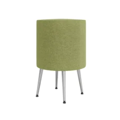 Pouf Modul@ Ø 45 x h. 69 cm - tissu N - pieds métal