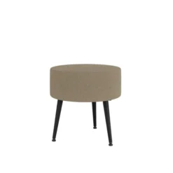 Pouf Modul@ Ø 45 x h. 45 cm - tissu V - pieds métal