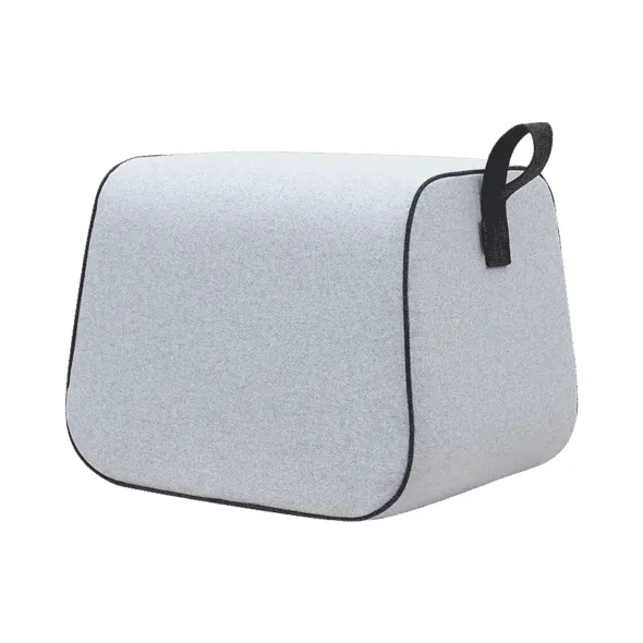 Pouf Nector - tissu - 54 x 40 cm
