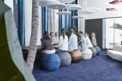 Pouf Office Ballz - Ø 55 cm - unicolore