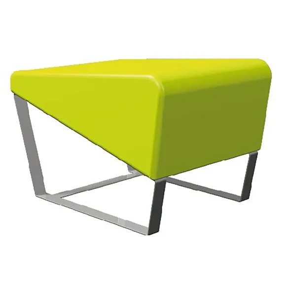 Pouf 1 place Facett II - textile enduit