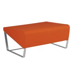 Pouf 2 places Facett II - tissu