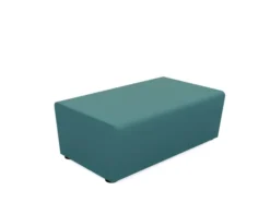 Pouf 2 places Mendi - textile enduit uni