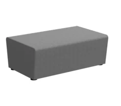 Pouf 2 places Mendi - tissu S