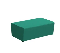 Pouf 2 places Mendi - tissu S