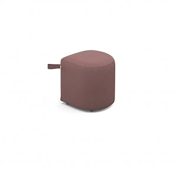 Pouf Revo - textile enduit - Ø 40 cm