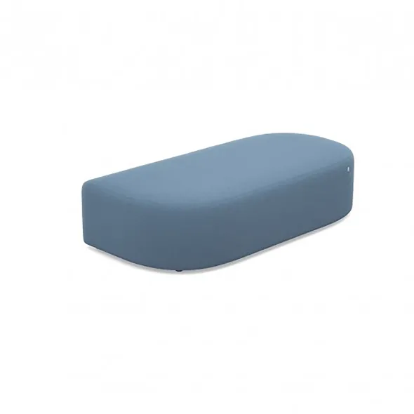 Pouf Revo - textile enduit - l. 180 x pr. 85 cm