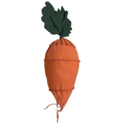 Pouf souple - Carrot - tissu