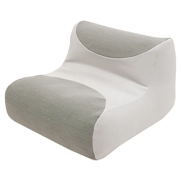 Pouf souple Fluid - tissu - 95 x 105 cm