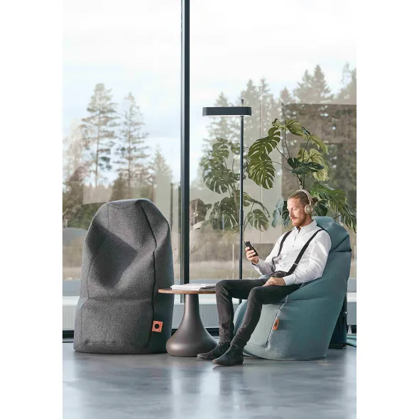 Pouf souple Office Nap - textile enduit