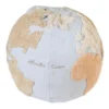 Pouf souple World Map - tissu