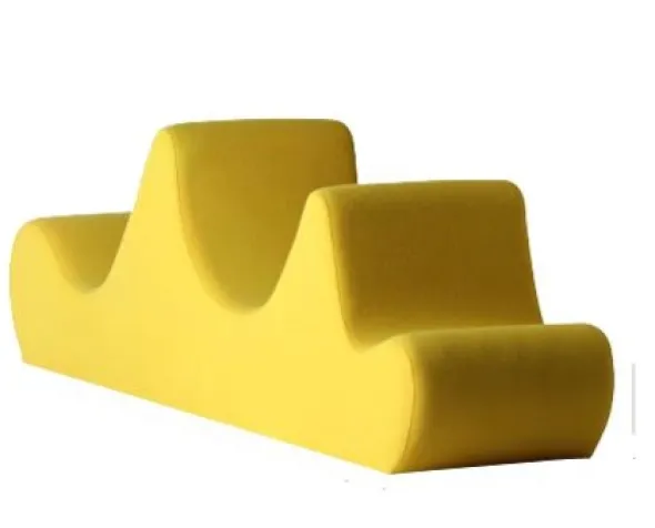 Pouf Welle 3 - enfant - textile enduit