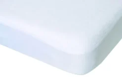 Protège-matelas Alouette - 80 x 200 cm - forme drap housse - lot de 10