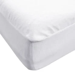 Protège-matelas Courlis - 80 x 200 cm - forme drap housse - lot de 10