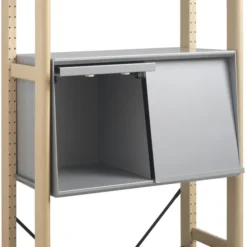 Présentoir à périodiques à insérer Majeo - 2 cases - l. 60 cm