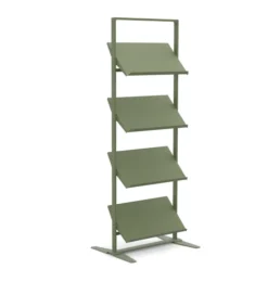 Présentoir sur vérins Arnage - 4 tablettes - l. 71,5 cm