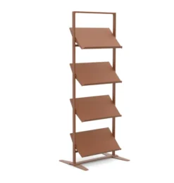 Présentoir sur vérins Arnage - 4 tablettes - l. 71,5 cm