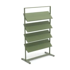 Présentoir sur vérins Arnage - 4 tablettes - l. 113 cm