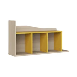 Rangement horizontal - Odéos - l. 100 x h. 54 x pr. 25,5 cm - 3 niches - à fixer