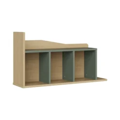 Rangement horizontal - Odéos - l. 100 x h. 54 x pr. 25,5 cm - 3 niches - à fixer