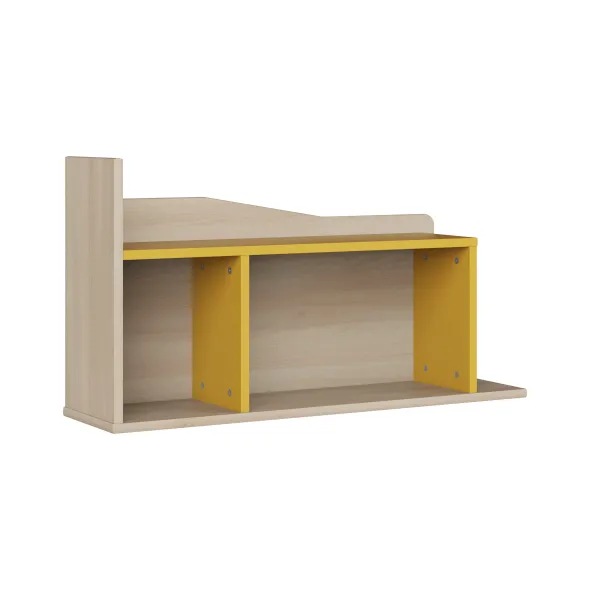 Rangement horizontal - Odéos - l. 100 x h. 54 x pr. 25,5 cm - 2 niches - à fixer