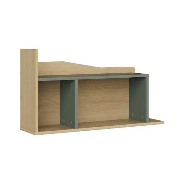 Rangement horizontal - Odéos - l. 100 x h. 54 x pr. 25,5 cm - 2 niches - à fixer