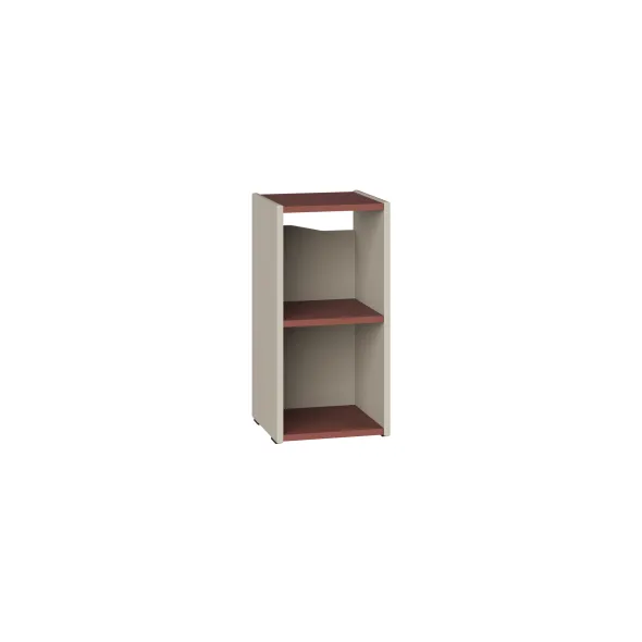 Rangement vertical - Odéos - l. 35 x h. 71,3 x pr. 35 cm - 2 niches - à poser au sol