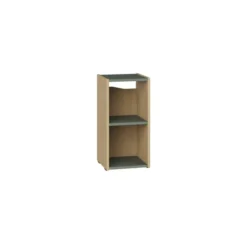 Rangement vertical - Odéos - l. 35 x h. 71,3 x pr. 35 cm - 2 niches - à poser au sol