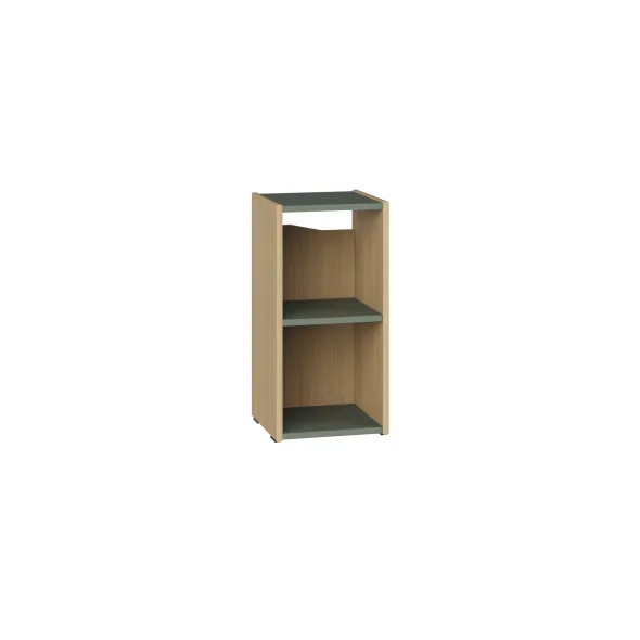 Rangement vertical - Odéos - l. 35 x h. 71,3 x pr. 35 cm - 2 niches - à poser au sol