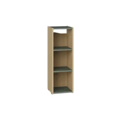 Rangement vertical - Odéos - l. 35 x h. 105,2 x pr. 35 cm - 3 niches - à poser au sol