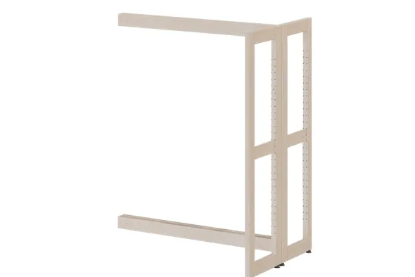 Rayonnage double face Chambord NG - l. 92,9 x h. 116,3 x pr. 65 cm - élément suivant