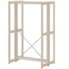 Rayonnage double face Chambord NG - l. 95,7 x h. 151,5 x pr. 65 cm - élément départ
