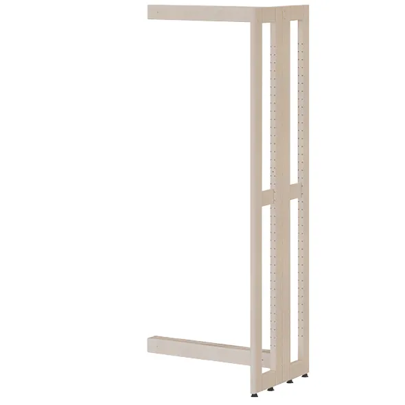 Rayonnage double face Chambord NG - l. 62,9 x h. 151,5 x pr. 65 cm - élément suivant