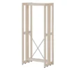 Rayonnage double face Chambord NG - l. 65,7 x h. 151,5 x pr. 45 cm - élément départ