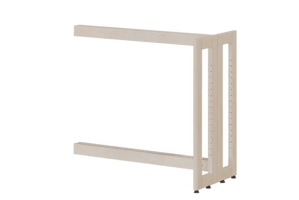 Rayonnage double face Chambord NG - l. 92,9 x h. 81,1 x pr. 45 cm - élément suivant