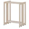 Rayonnage double face Chambord NG - l. 65,7 x h. 81,1 x pr. 45 cm - élément départ
