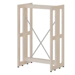 Rayonnage double face Chambord NG - l. 65,7 x h. 103,5 x pr. 45 cm - élément départ
