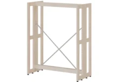 Rayonnage double face Chambord NG - l. 95,7 x h. 116,3 x pr. 45 cm - élément départ