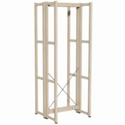 Rayonnage double face Majeo - l. 65,5 x h. 209 x pr. 66 cm - élément départ