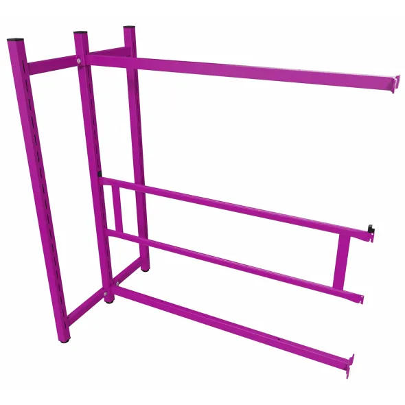 Rayonnage double face Monaco - l. 93 x h. 100 x pr. 53 cm - élément suivant