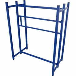 Rayonnage double face Monaco - l. 96 x h. 120 x pr. 53 cm - élément départ