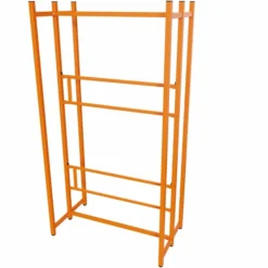 Rayonnage double face Monaco - l. 96 x h. 180 x pr. 53 cm - élément départ