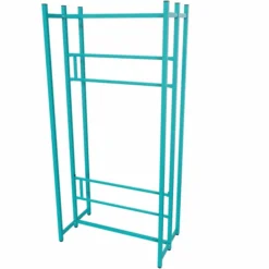 Rayonnage double face Monaco - l. 96 x h. 200 x pr. 53 cm - élément départ