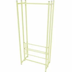 Rayonnage double face Monaco - l. 96 x h. 220 x pr. 53 cm - élément départ
